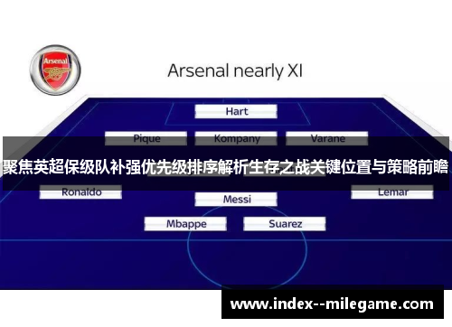 聚焦英超保级队补强优先级排序解析生存之战关键位置与策略前瞻