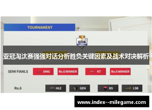 亚冠淘汰赛强强对话分析胜负关键因素及战术对决解析